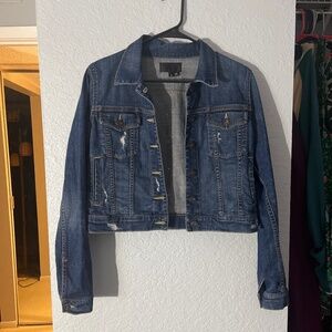 Vince cropped length jean jacket